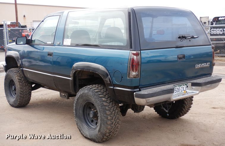 image for item DR1112 1992 Chevrolet K1500 Blazer  SUV