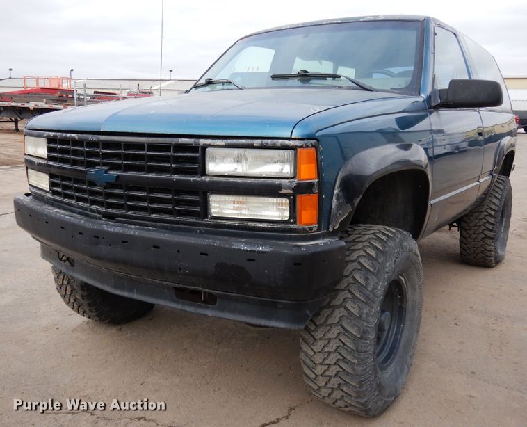 image for item DR1112 1992 Chevrolet K1500 Blazer  SUV