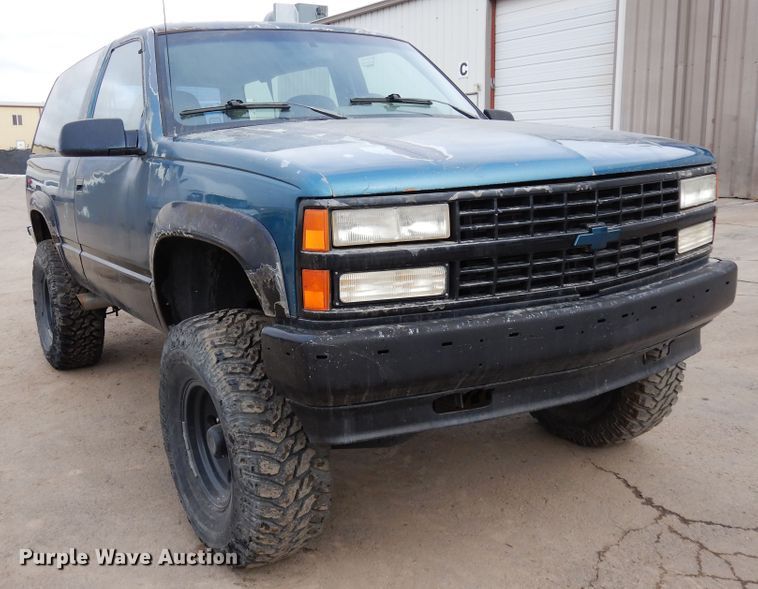 image for item DR1112 1992 Chevrolet K1500 Blazer  SUV