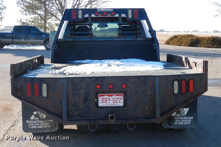 image for item DR1132 2012 GMC Sierra 3500HD  Ext. Cab flatbed pickup truck