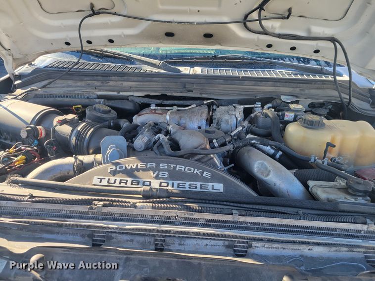 image for item GT9575 2008 Ford F550 Super Duty XL  Crew Cab flatbed truck