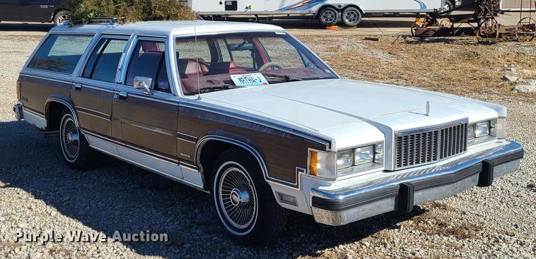 image for item HM9829 1984 Mercury Grand Marquis LS  wagon