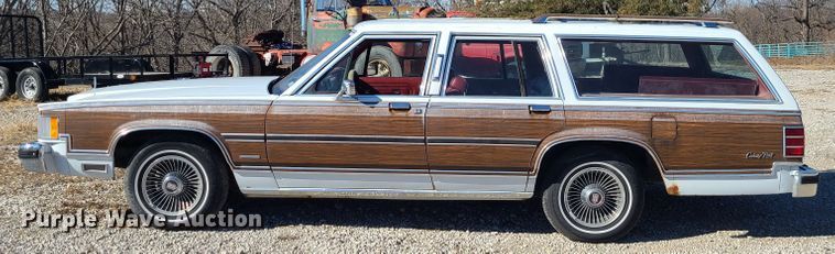 image for item HM9829 1984 Mercury Grand Marquis LS  wagon