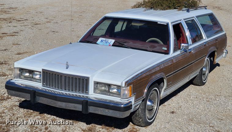 image for item HM9829 1984 Mercury Grand Marquis LS  wagon