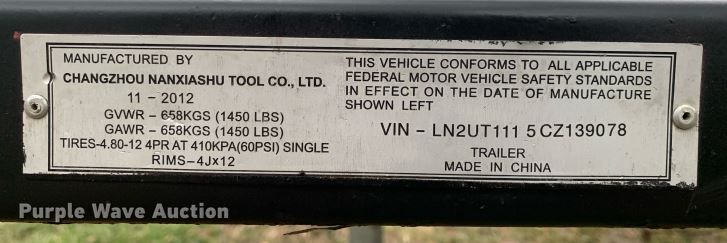 image for item IG9714 1985 Charloma Changzhou  boat