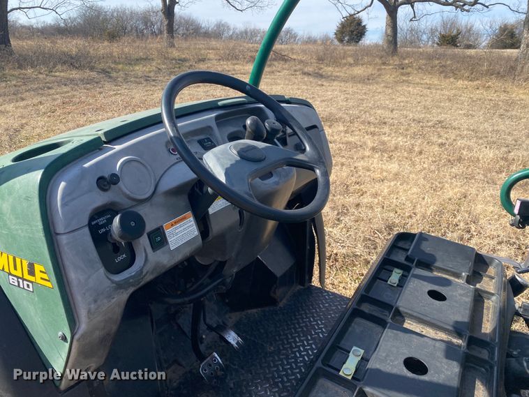 image for item IG9716 2007 Kawasaki Mule 610  utility vehicle