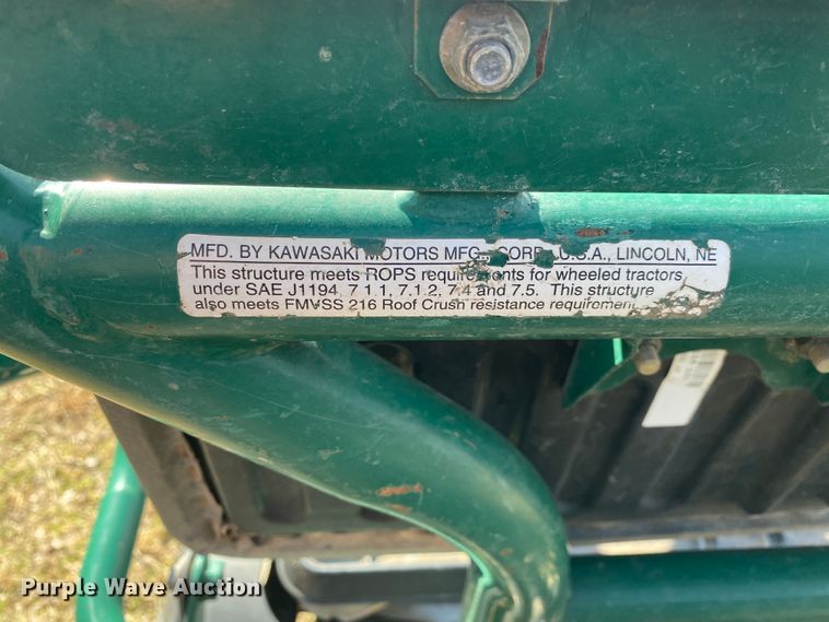 image for item IG9716 2007 Kawasaki Mule 610  utility vehicle