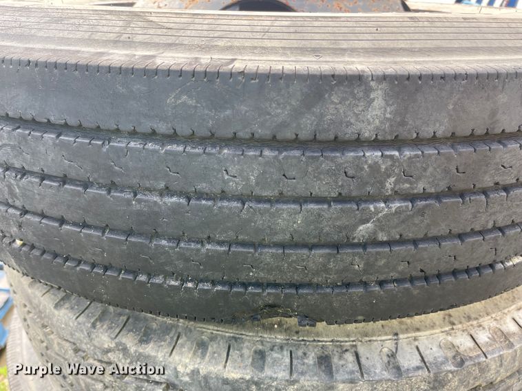 image for item IJ9705 (8) 10R22.5 tires and wheels