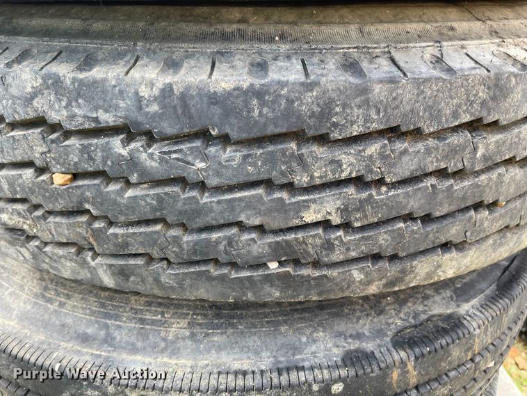 image for item IJ9705 (8) 10R22.5 tires and wheels