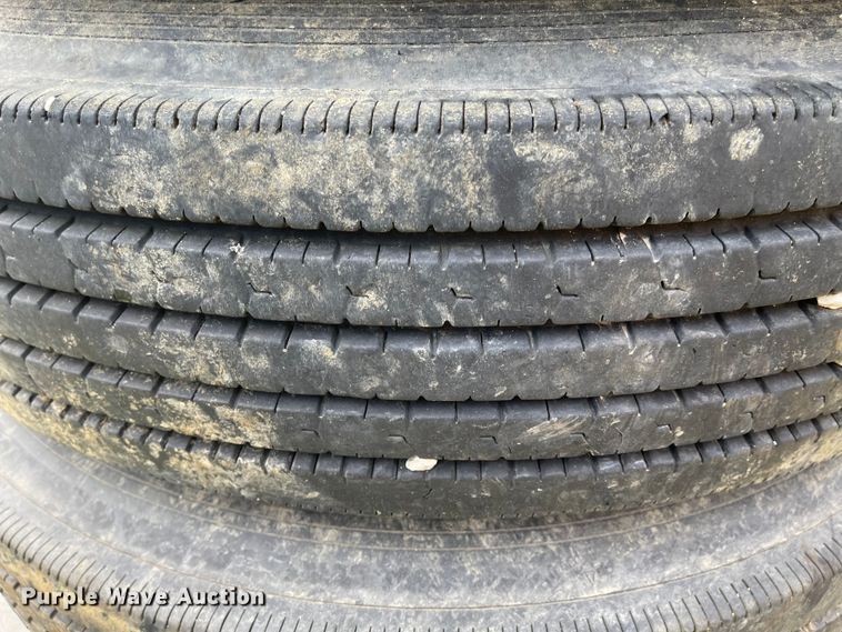 image for item IJ9705 (8) 10R22.5 tires and wheels