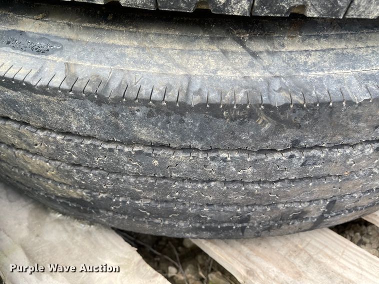 image for item IJ9705 (8) 10R22.5 tires and wheels