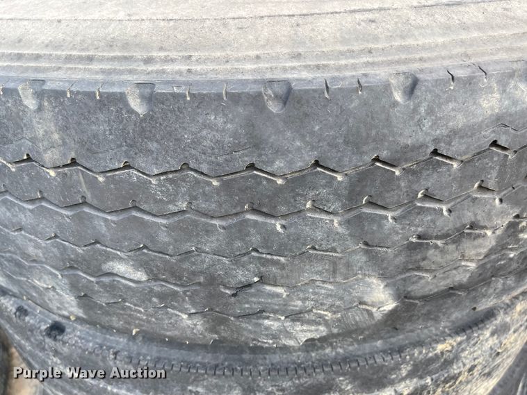 image for item IJ9709 (8) 11R22.5 tires and wheels