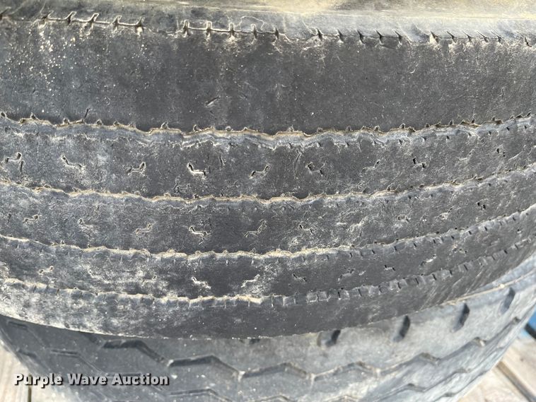 image for item IJ9709 (8) 11R22.5 tires and wheels