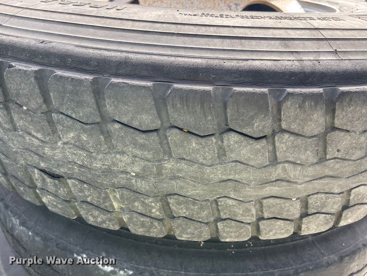 image for item IJ9711 (8) 11R22.5 tires and wheels