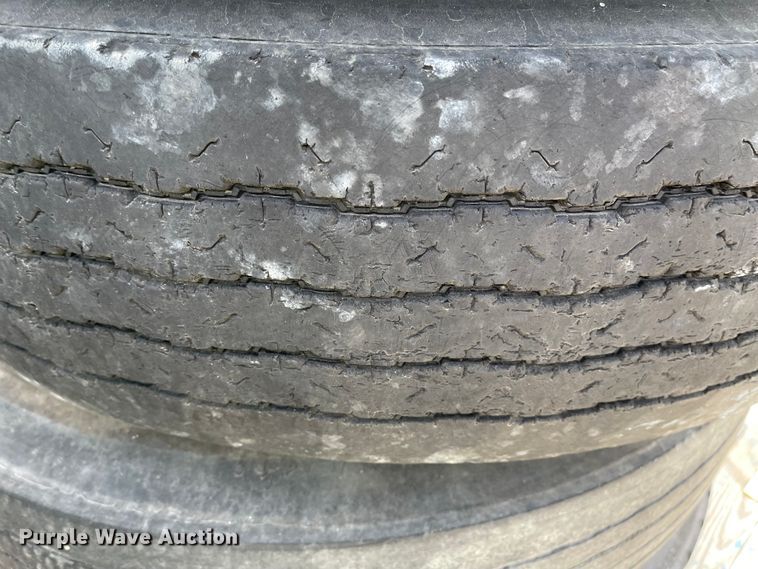 image for item IJ9711 (8) 11R22.5 tires and wheels
