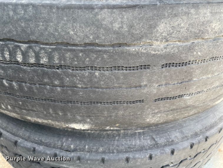 image for item IJ9711 (8) 11R22.5 tires and wheels