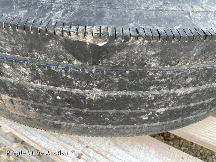 image for item IJ9712 (8) 11R22.5 tires and wheels