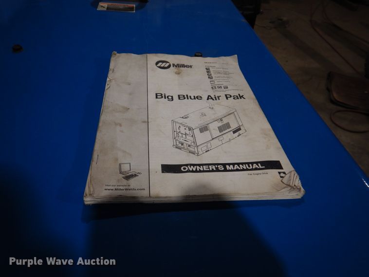 image for item IM9623 Miller Big Blue Air Pak  welder/generator
