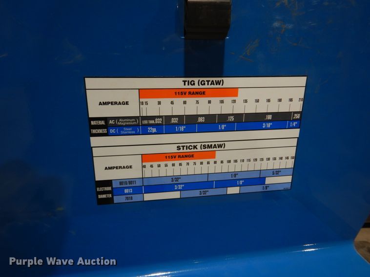 image for item IM9624 Miller Syncrowave 210  welder