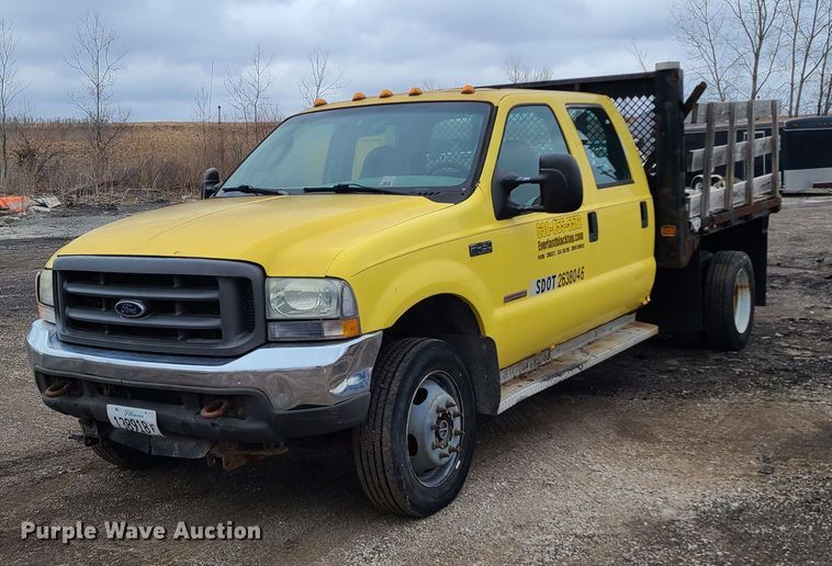 image for item IM9776 2004 Ford F450 Super Duty XL  flatbed truck