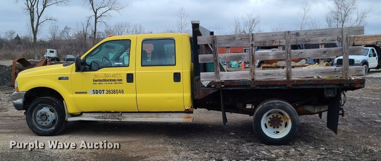image for item IM9776 2004 Ford F450 Super Duty XL  flatbed truck