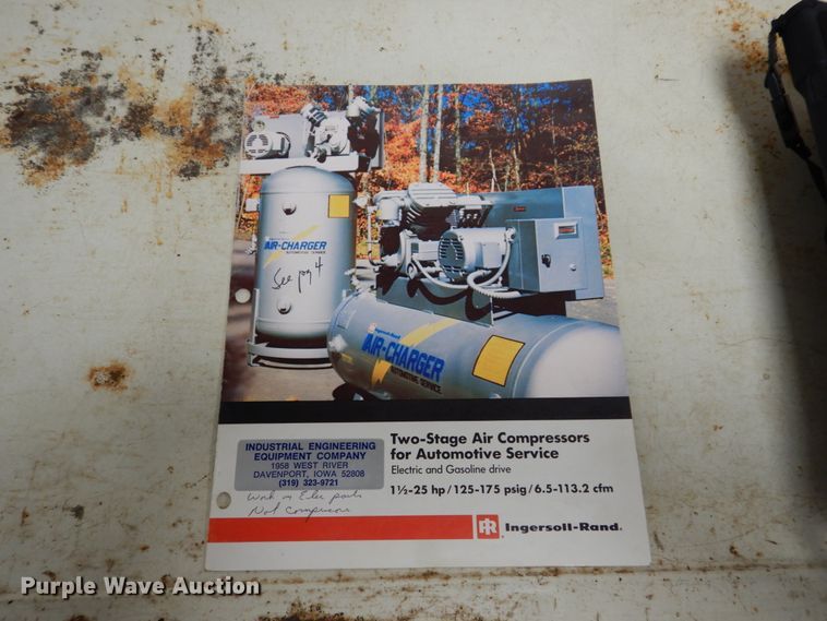 image for item IM9789 Ingersoll Rand 25T2  air compressor