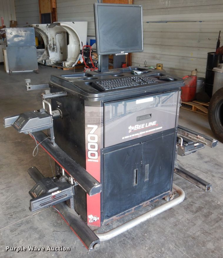 image for item IM9808 Bee Line LC7000  tire alignment machine