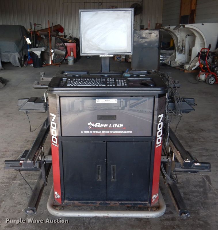 image for item IM9808 Bee Line LC7000  tire alignment machine