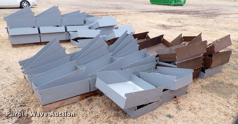 image for item IS9472 Approximately 84 storage rack boxes