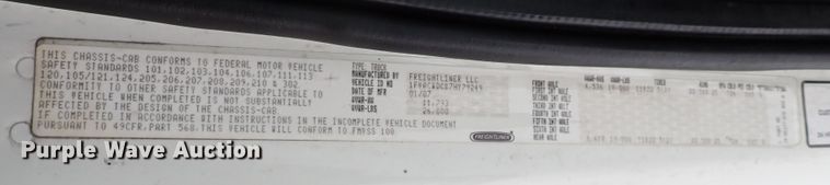 image for item IS9494 2007 Freightliner M2 106  box truck