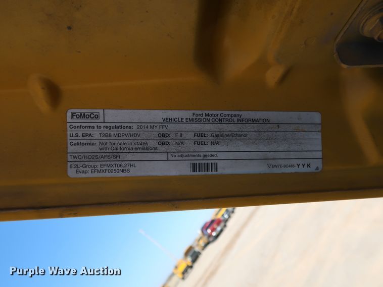 image for item IY9135 2014 Ford F350 Super Duty  utility bed pickup truck