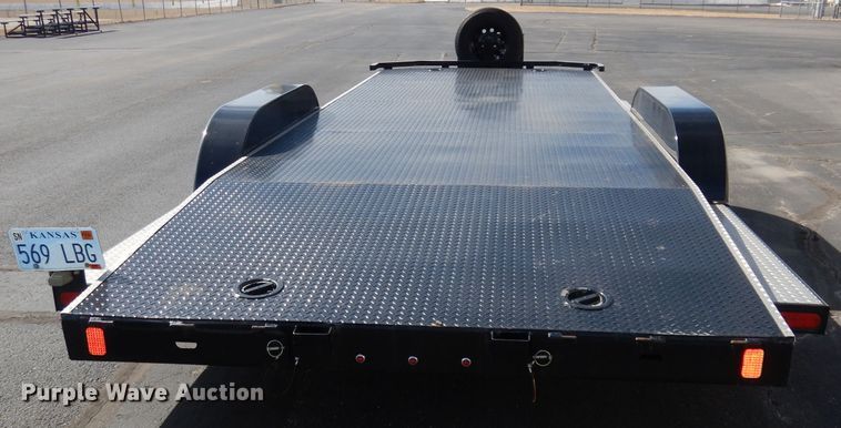 image for item JE9574 2018 Diamond C  car trailer