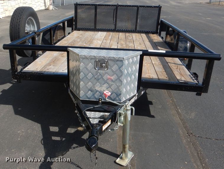 image for item JE9576 2018 Diamond C  utility trailer