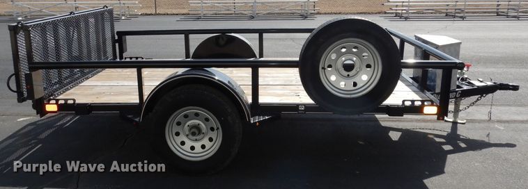 image for item JE9576 2018 Diamond C  utility trailer