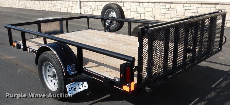 image for item JE9576 2018 Diamond C  utility trailer
