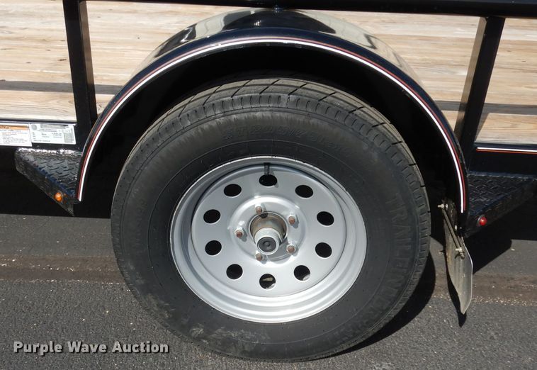 image for item JE9576 2018 Diamond C  utility trailer