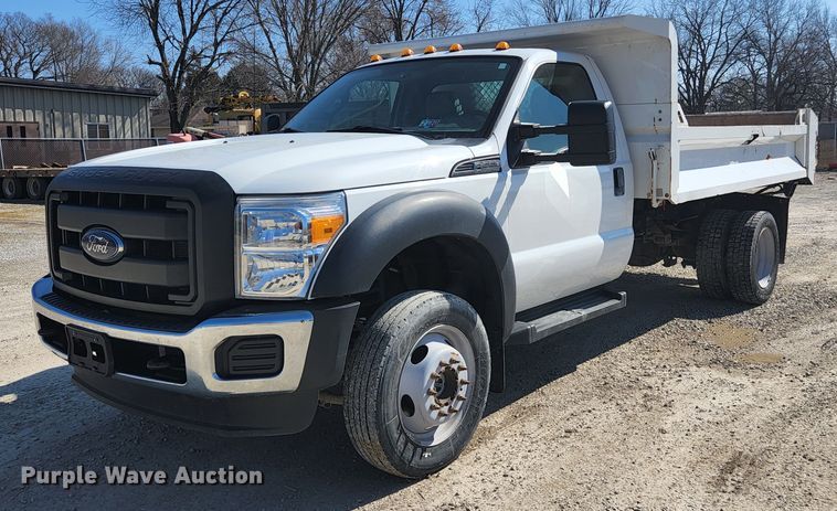 image for item JG9199 2015 Ford F550 Super Duty  dump truck