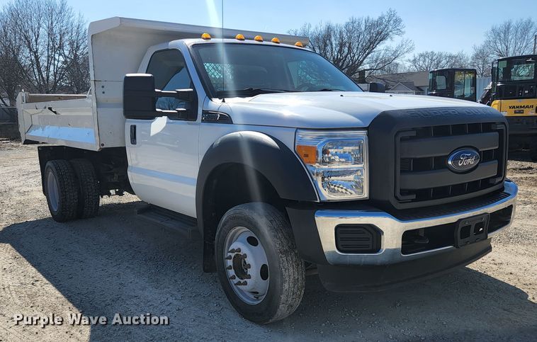 image for item JG9199 2015 Ford F550 Super Duty  dump truck