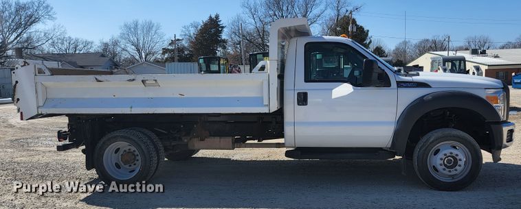image for item JG9199 2015 Ford F550 Super Duty  dump truck