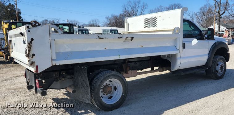 image for item JG9199 2015 Ford F550 Super Duty  dump truck