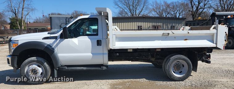 image for item JG9199 2015 Ford F550 Super Duty  dump truck
