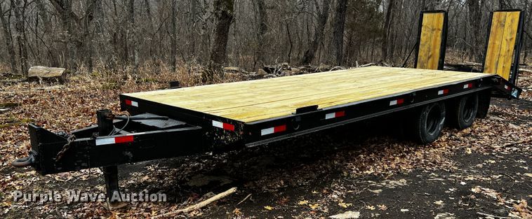 image for item JH9387 1992 Belshe T24  utility trailer
