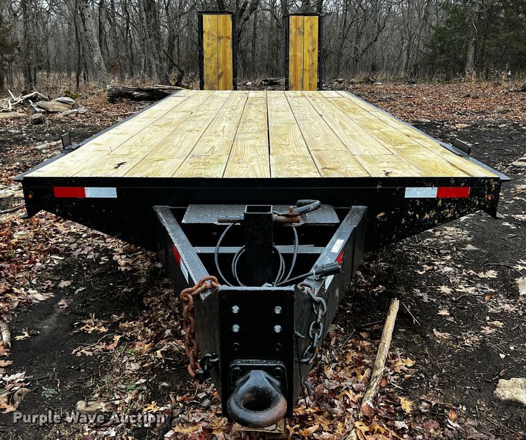 image for item JH9387 1992 Belshe T24  utility trailer