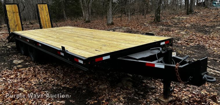 image for item JH9387 1992 Belshe T24  utility trailer