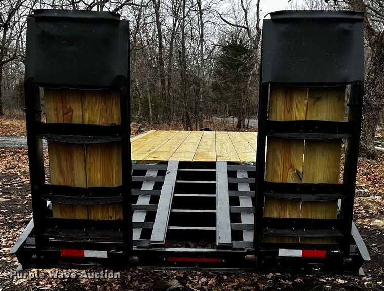 image for item JH9387 1992 Belshe T24  utility trailer