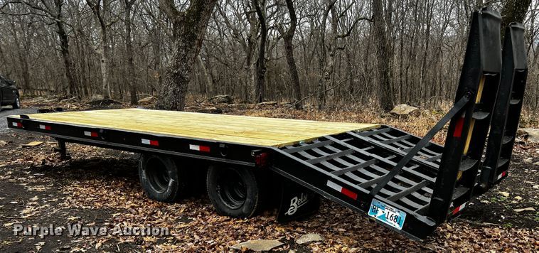 image for item JH9387 1992 Belshe T24  utility trailer