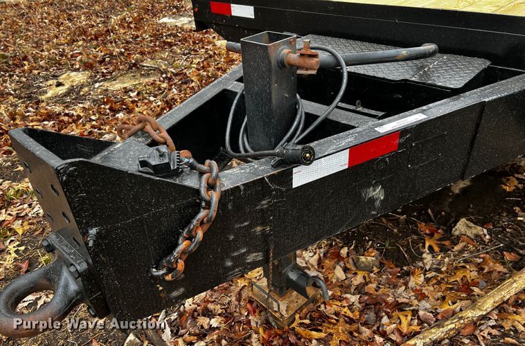 image for item JH9387 1992 Belshe T24  utility trailer