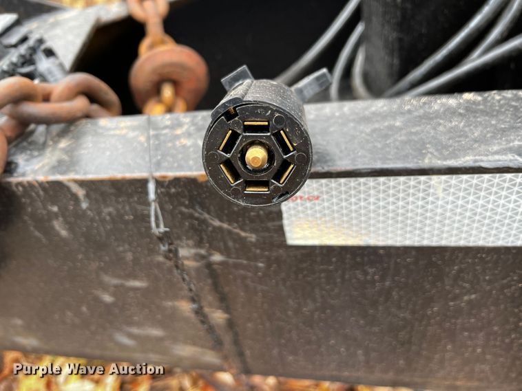 image for item JH9387 1992 Belshe T24  utility trailer