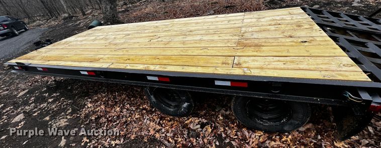 image for item JH9387 1992 Belshe T24  utility trailer