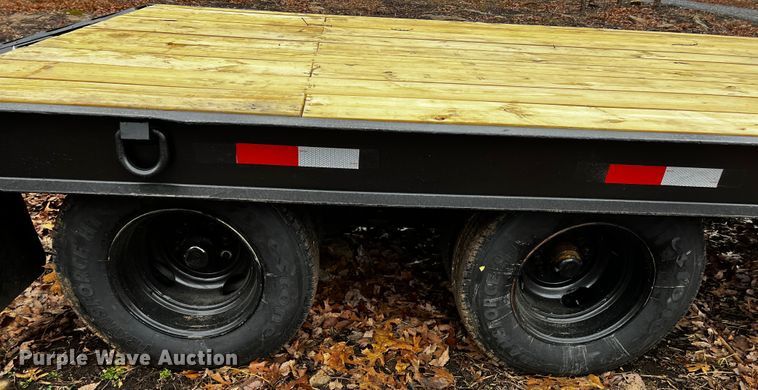 image for item JH9387 1992 Belshe T24  utility trailer